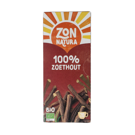 Zonnatura Zoethout thee bio 20 Zakjes