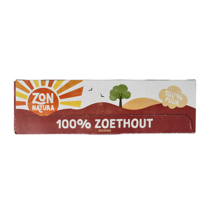 Zonnatura Zoethout thee bio 20.00 Zakjes