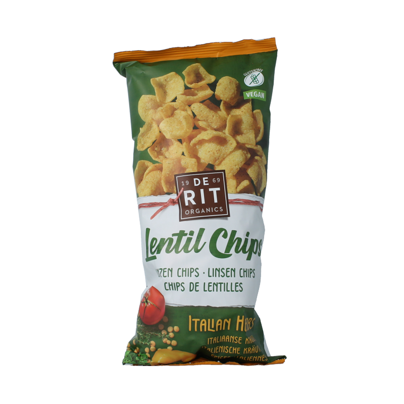 De Rit Linzenchips Italian herbs bio 75 Gram