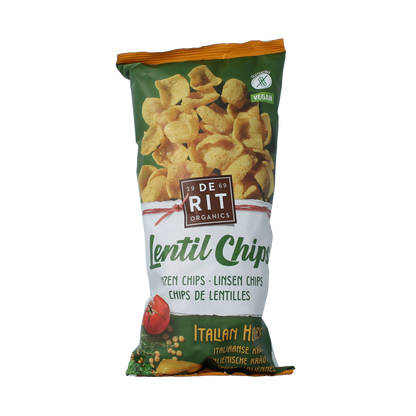 De Rit Linzenchips Italian herbs bio 75.00 Gram