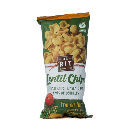 De Rit Linzenchips Italian herbs bio 75 Gram