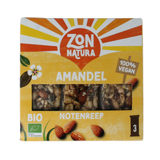 Zonnatura Muesli notenmix reep amandel bio 3.00 Stuks