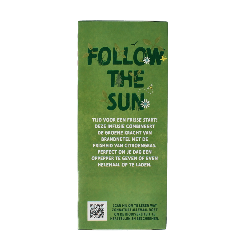 Zonnatura Brandnetel citroengras bio 20 Zakjes