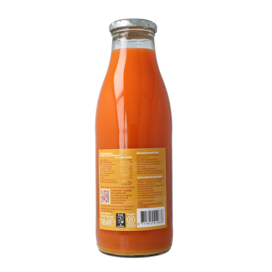 Zonnatura Wortelsap bio 750 Milliliter