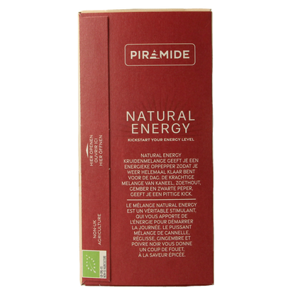Piramide Natural energy bio 20.00 Zakjes