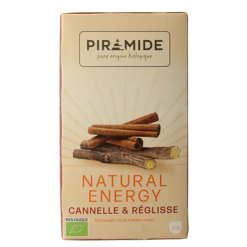Piramide Natural energy bio 20 Zakjes