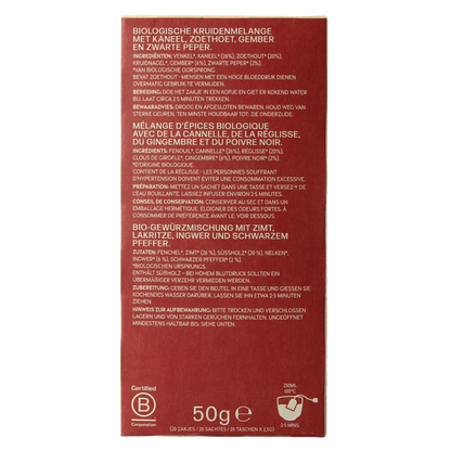 Piramide Natural energy bio 20.00 Zakjes