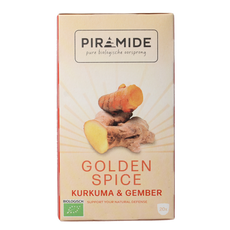Piramide Golden spice bio 20 Zakjes