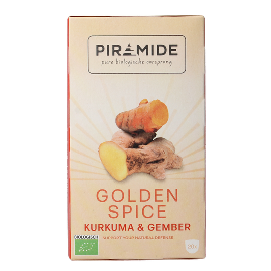 Piramide Golden spice bio 20 Zakjes