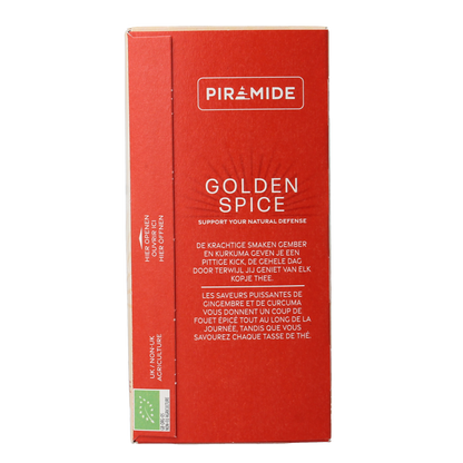 Piramide Golden spice bio 20.00 Zakjes