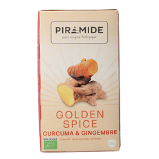 Piramide Golden spice bio 20 Zakjes