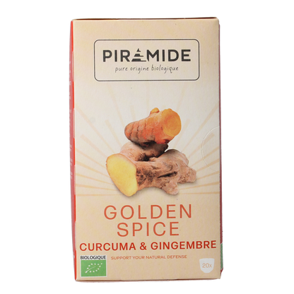 Piramide Golden spice bio 20.00 Zakjes