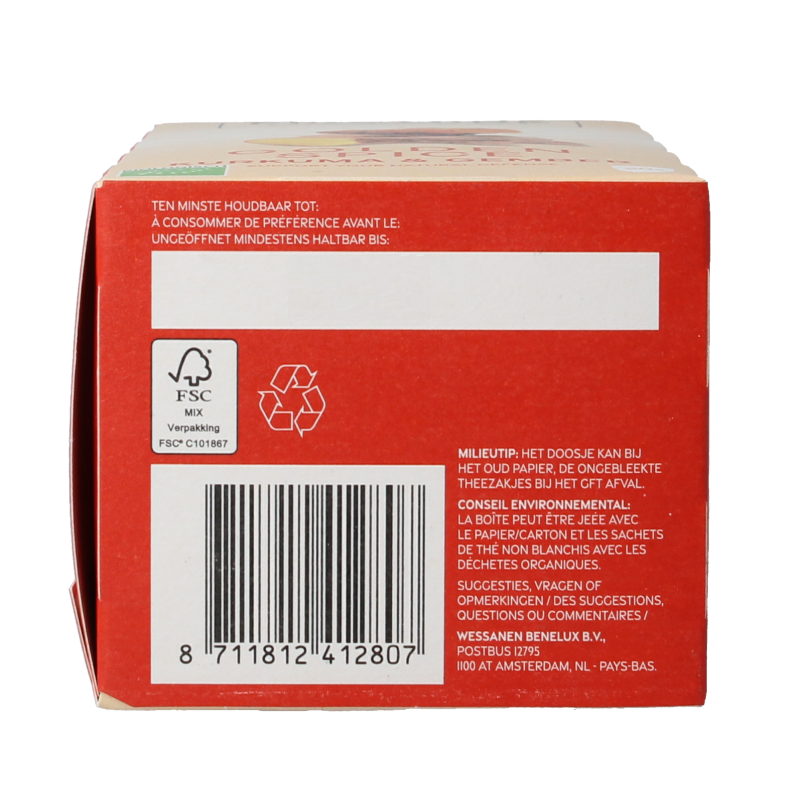 Piramide Golden spice bio 20 Zakjes