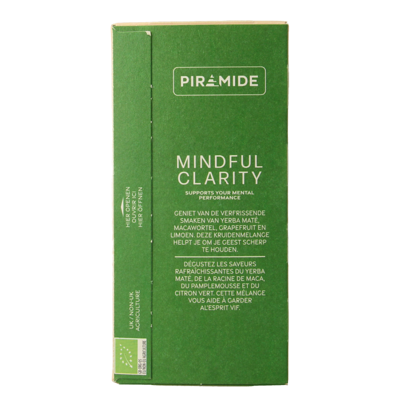 Piramide Mindful clarity bio 20 Zakjes