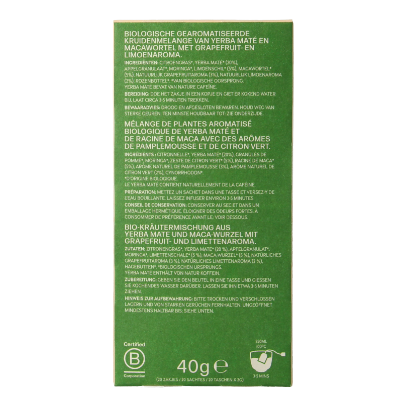 Piramide Mindful clarity bio 20 Zakjes