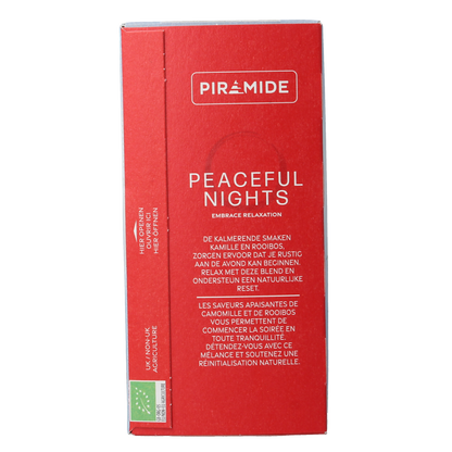 Piramide Peaceful nights bio 20.00 Zakjes