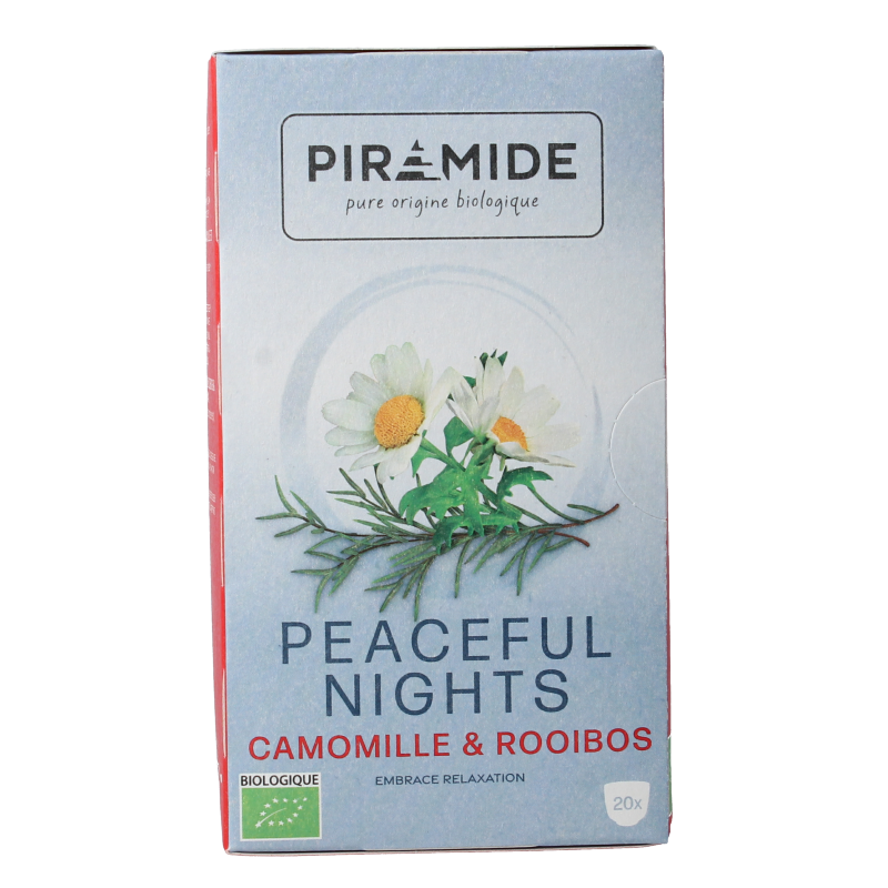 Piramide Peaceful nights bio 20 Zakjes