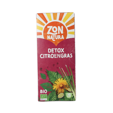 Zonnatura Detox citroengras bio 20.00 Zakjes