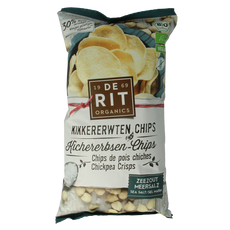 De Rit Kikkererwtenchips zeezout bio 75.00 Gram
