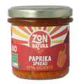 Zonnatura Groentespread paprika bio 135 Gram