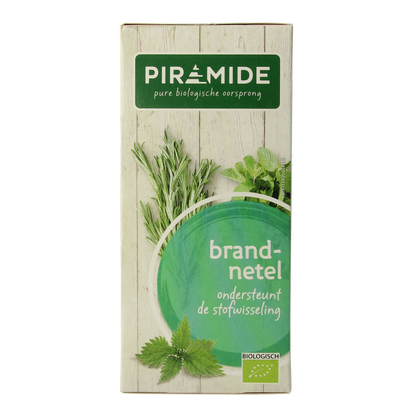 Piramide Brandnetel thee eko bio 20.00 Zakjes