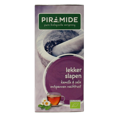 Piramide Lekker slapen thee eko bio 20.00 Zakjes