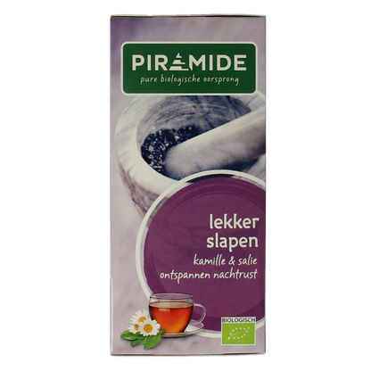 Piramide Lekker slapen thee eko bio 20.00 Zakjes