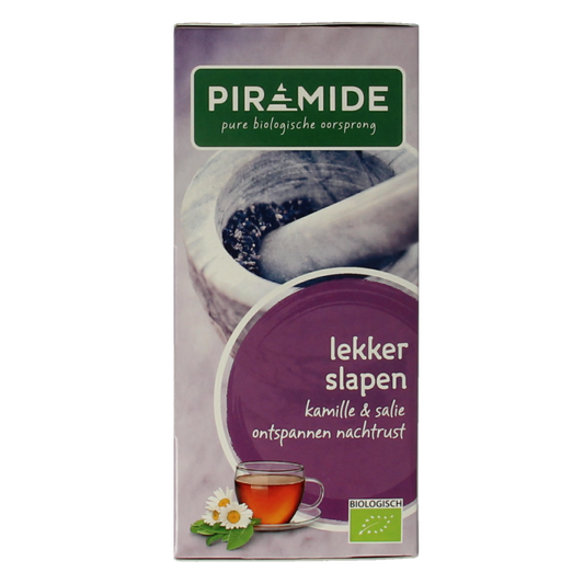 Piramide Lekker slapen thee eko bio 20 Zakjes