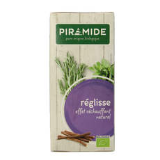 Piramide Zoethout thee eko bio 20 Zakjes