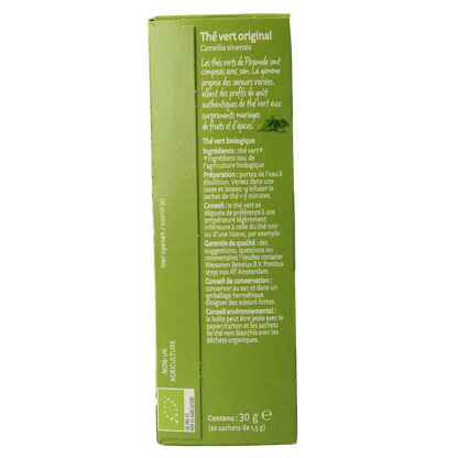 Piramide Groene thee eko original bio 20.00 Zakjes