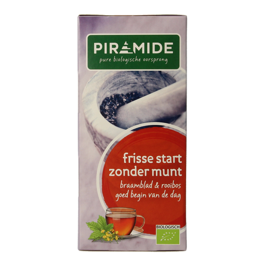 Piramide Frisse start zonder munt thee bio 20 Zakjes
