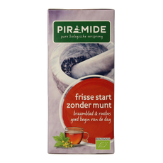 Piramide Frisse start zonder munt thee bio 20.00 Zakjes