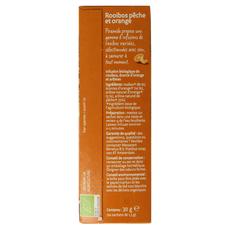 Piramide Rooibos perzik sinaasappel thee bio 20.00 Zakjes
