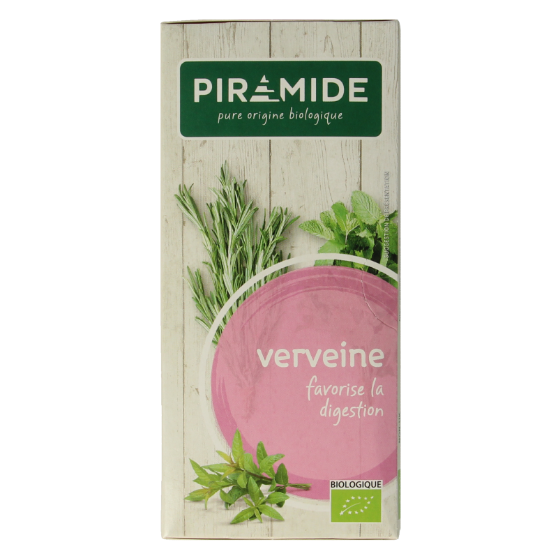 Piramide Verveine thee eko bio 20 Zakjes