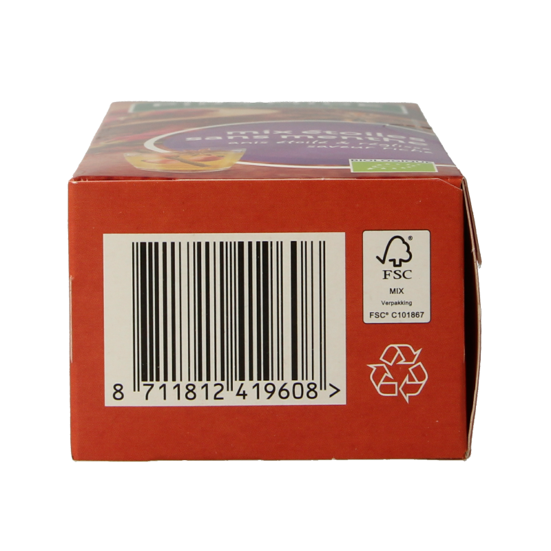 Piramide Sterrenmix zonder munt thee eko bio 20 Zakjes