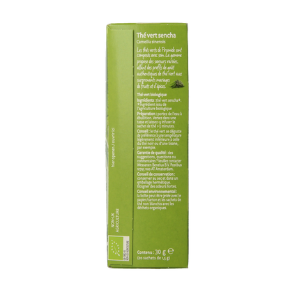 Piramide Groene thee sencha bio 20.00 Zakjes