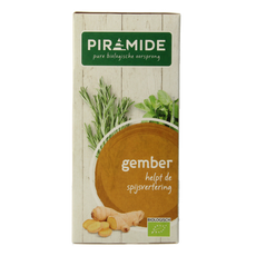 Piramide Gember thee eko bio 20.00 Zakjes