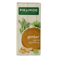 Piramide Gember thee eko bio 20.00 Zakjes