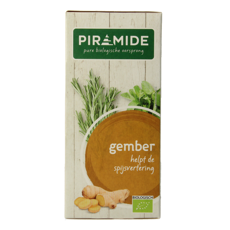 Piramide Gember thee eko bio 20 Zakjes