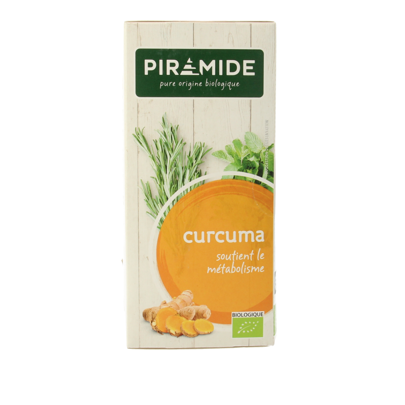 Piramide Kurkuma thee bio 20 Zakjes