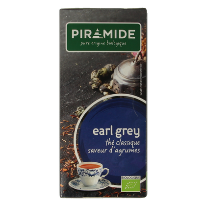 Piramide Earl grey thee eko bio 20.00 Zakjes