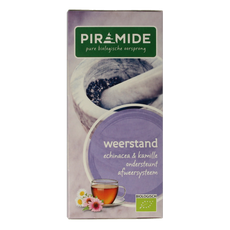 Piramide Weerstand thee eko bio 20.00 Zakjes