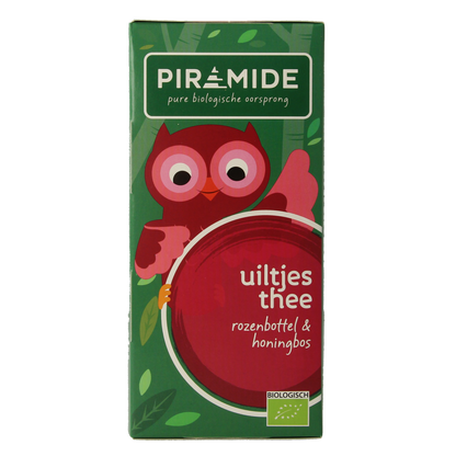 Piramide Uiltjes thee rood eko bio 20.00 Zakjes