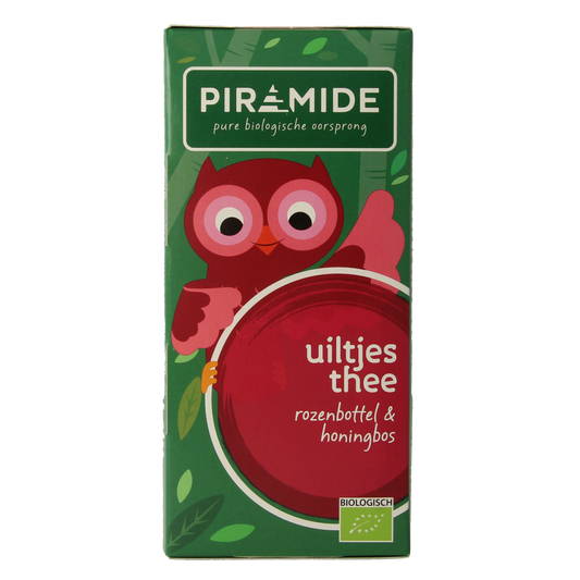 Piramide Uiltjes thee rood eko bio 20.00 Zakjes