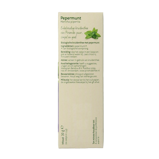 Piramide Pepermunt thee eko bio 20.00 Zakjes