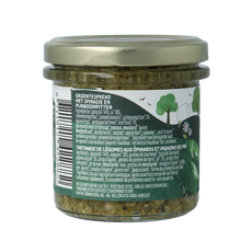 Zonnatura Groentespread spinazie bio 135 Gram