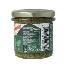 Zonnatura Groentespread spinazie bio 135 Gram