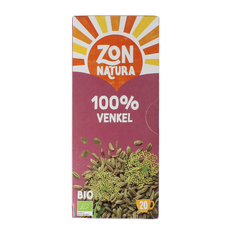 Zonnatura Venkel thee 100% bio 20.00 Zakjes