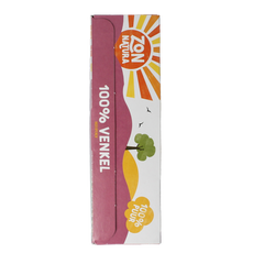 Zonnatura Venkel thee 100% bio 20.00 Zakjes