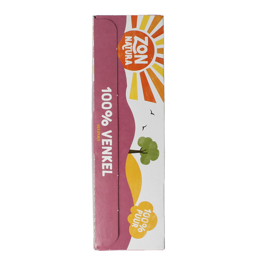 Zonnatura Venkel thee 100% bio 20.00 Zakjes